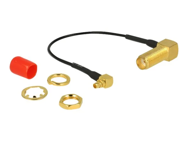 DELOCK Antennenkabel SMA 90 zum Einbau