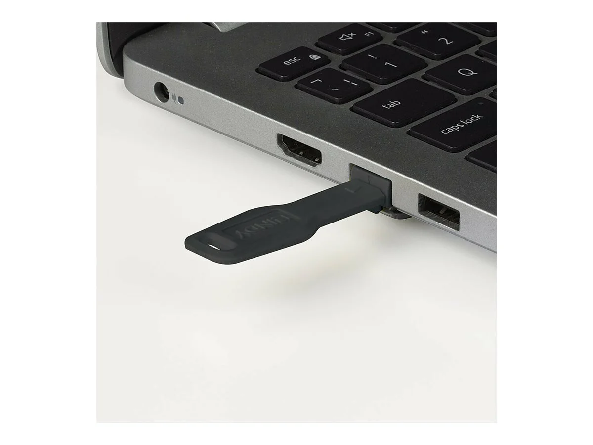 LINDY RJ45 Port Schlösse SCHWARZ 20 Stu