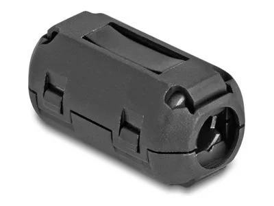 DELOCK Ferritkern 9mm 2 Stuck schwarz
