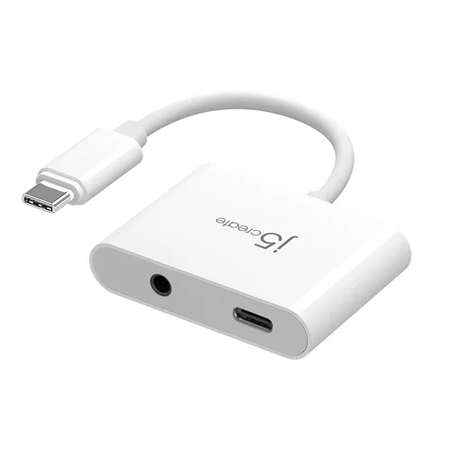 USB-C to 3.5MM Audio Adapter Adapter With Power Delivery