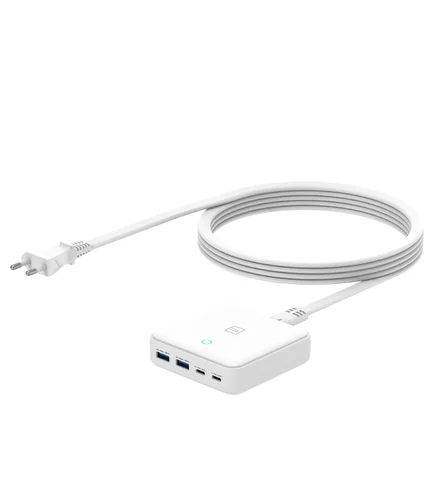 Gan Tischladegert Wei 65W 2X USB-A / 2X USB-C