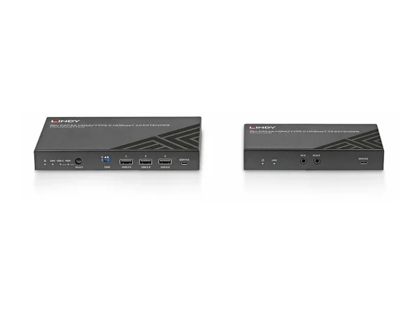 LINDY 70m Cat.6A Type C and HDMI HDBaseT
