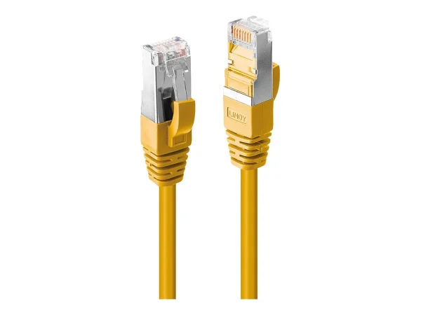 LINDY 7,5m Cat.6A S/FTP LSZH Cable Yel