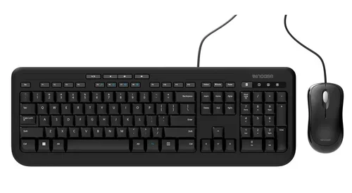 Wired Desktop 600 EN-UK Layout Qwerty Black UK Layout