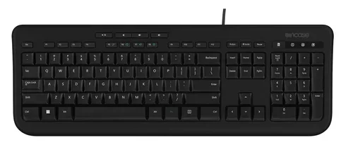 Wired Keyboard 600 EN-UK Layout Qwerty Black UK Layout