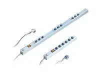 SCHROFF 48,26cm Leiste mit Wippschalter