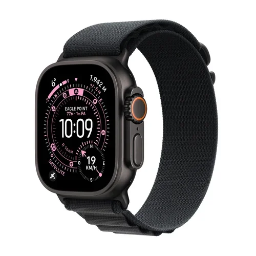 Apple Watch ULTRA3 49 BK TI BK Alp M-FGN