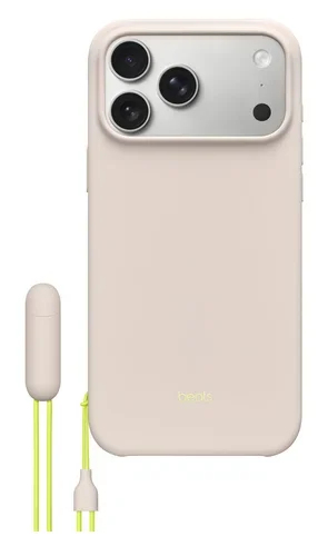 Beats iPhone 17 Pro Max Kickst Case MagSafe Cam CTL Lime Stone
