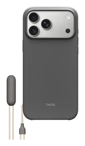 Beats iPhone 17 Pro Max Kickst Case MagSafe Cam CTL Gran Gray