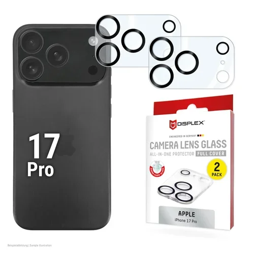 Displex Camglass All-in-One iPhone 17 Pro