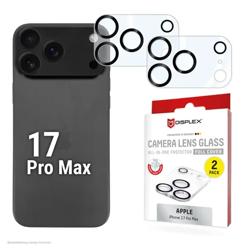 Displex Camglass All-in-One iPhone 17 Pro Max