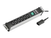 BACHMANN Kaltgerätesteckdosenleiste 6x