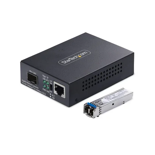 SM LC Fiber Media Converter .