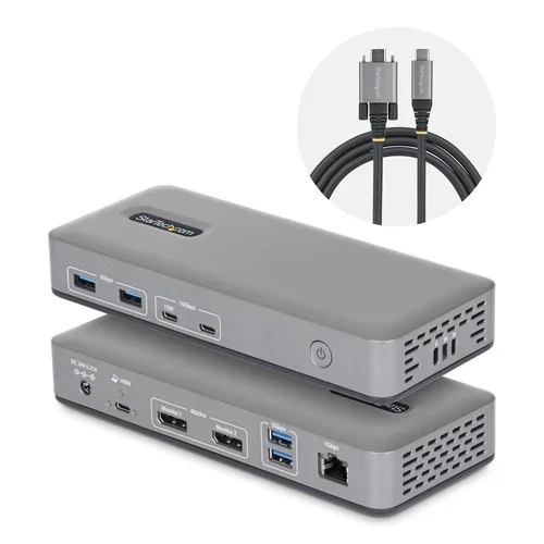 USB-C Dock 2X DP 100W PD .