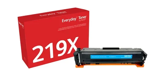 Everyday Cyan Toner Replaces HP 219X (W2191X) High Capacity