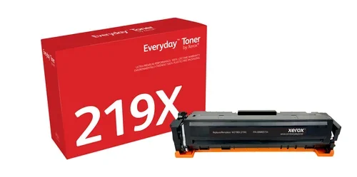 Everyday Black Toner Replaces HP 219X (W2190X) High Capacity