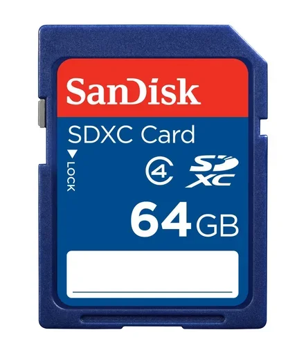 Sandisk 64GB SDXC Class 4 Memory Card