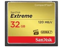 CF Card 32GB Extreme 120MB/S - 85MB/S Write