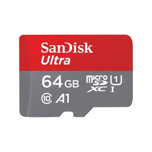 64GB Sandisk Ultra Microsdxc + SD 100MB/S Class 10 Uhs-I Tablet