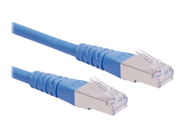 ROLINE Patchkabel Kat.6 blau 2m