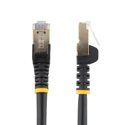 Patch Cable CAT6A 2M Black STP 10GBIT/S M/M Snagless