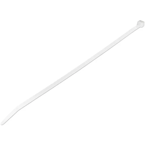 1000 Pack 10 Cable Ties -White Nylon Zip Tie Wraps UL Taa