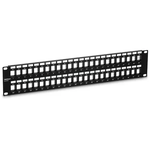 24-Port Keystone Patch Panel Blank