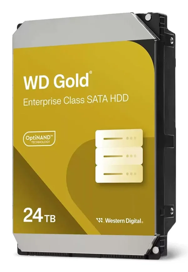 WD HD3.5" SATA3-Raid 24TB WD242KRYZ / Gold (DI)