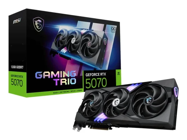 MSI VGA 12GB RTX5070 Gaming Trio OC 3xDP/HDMI Geforce RTX 5070 12G Gaming Trio OC