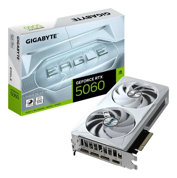 Giga VGA 8GB RTX5060 Eagle OC Ice 8G 3xDP/HDMI Geforce RTX 5060 Eagle OC Ice 8G
