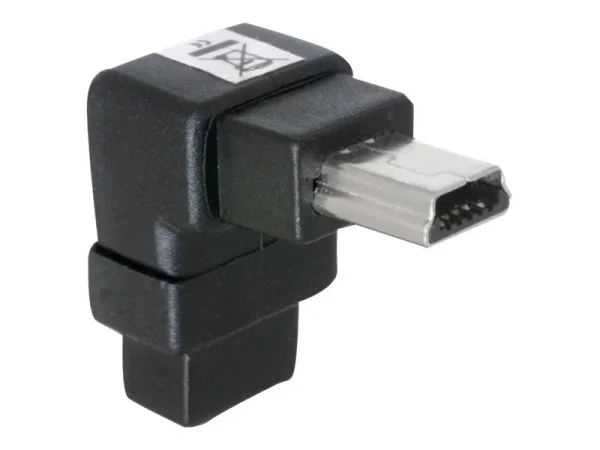 DELOCK Adap USB-B mini 5pin St/Bu 90Ggew