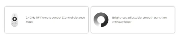 Synergy 21 LED Dimmer Controller 2.4G wireless Dimming RF+Push *Milight/Miboxer*