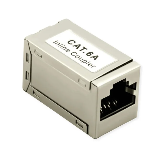 ROLINE RJ45 Kupplung Kat.6A, geschirmt,