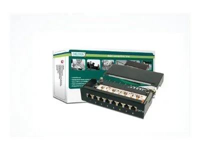 DIGITUS Patch Panel Desktop 8Port Cat6