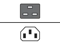 EATON Eingangskabel 10A C14 auf C19 2m