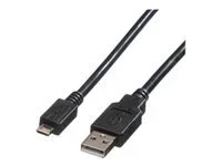 ROLINE USB 2.0 Kabel USB A ST MicroUSB B