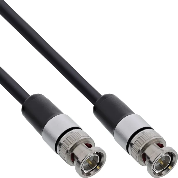 InLine® BNC Videokabel, 12G-SDI, 4K60Hz, 75 Ohm, 15m
