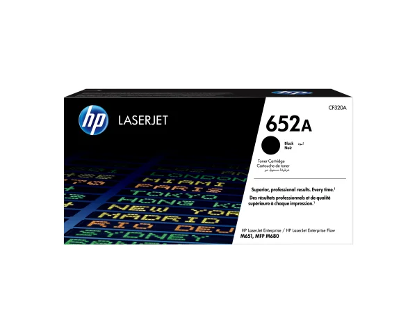 HP 652A Schwarz Original LaserJet Tonerkartusche
