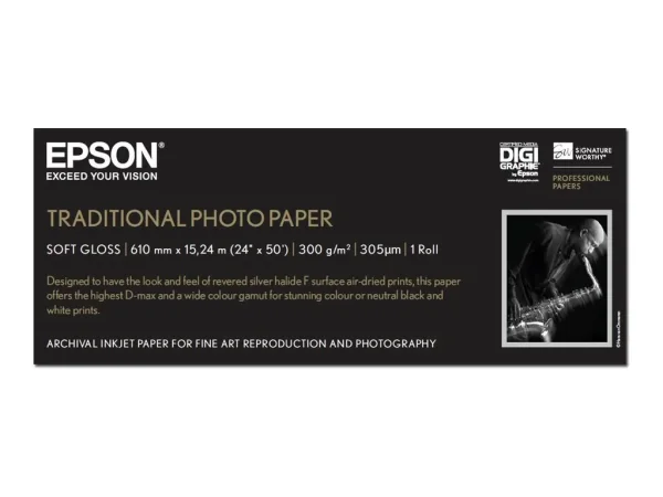 EPSON Traditional Photo Paper
