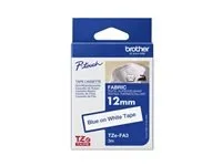 BROTHER TZEFA3 Textilband 12mm 3m w/b