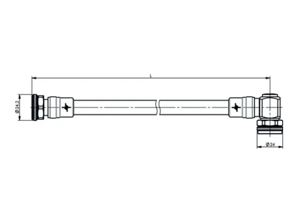PUC TELE 4.3-10 Jumper Kabel 1/2z IP68