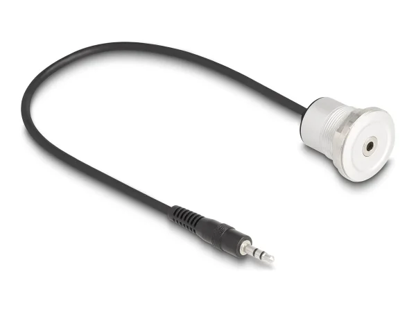 DELOCK Klinke 3,5 mm 3 Pin Einbaubuchse