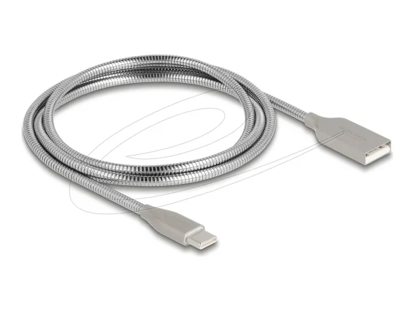 DELOCK USB 2.0 Kabel mit Metallmantel US