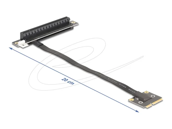 DELOCK Adapter Mini PCIe Stecker zu PCIe