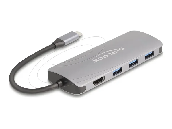 DELOCK 7 Port USB 10 Gbps Hub und 4K HDM