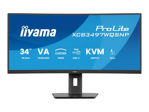 IIYAMA XCB3497WQSNP-B1 86,36cm UW Curved