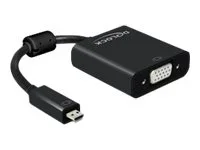 DELOCK Adapter micro HDMI-D> VGA m.Audio