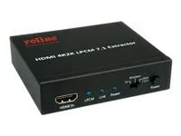 ROLINE HDMI 4K Audio Extraktor LPCM 7.1