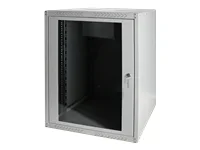 DIGITUS 48,3cm Wandschrank 16HE grau