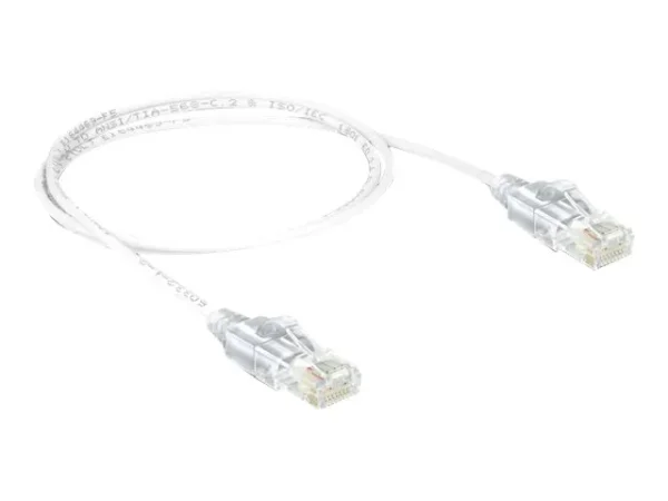 DELOCK Kabel RJ45 Cat.6 UTP slim 1m